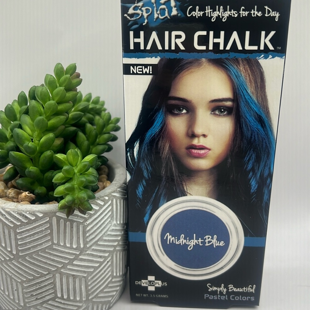 Splat Midnight Blue Hair Color Chalk